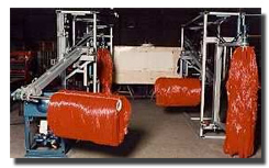 Specialty wash system with filament brush package.